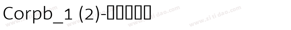 Corpb_1 (2)字体转换